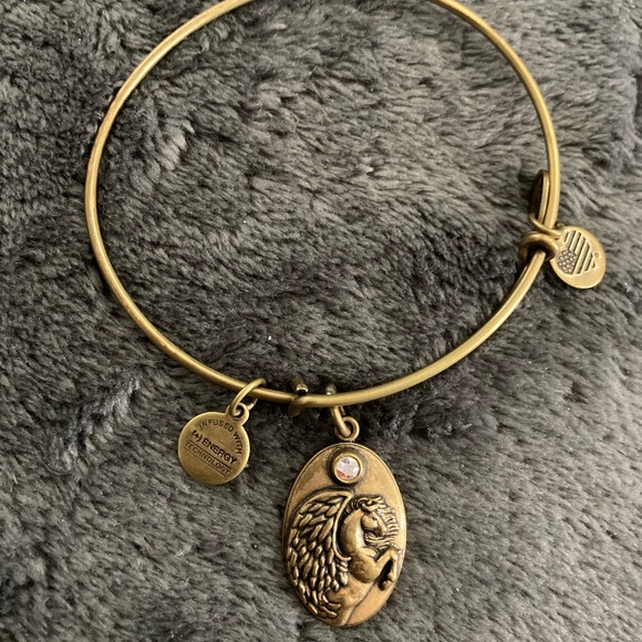 Alex & Ani Pegasus & Kate Spade bow bracelet - Picture 2 of 9